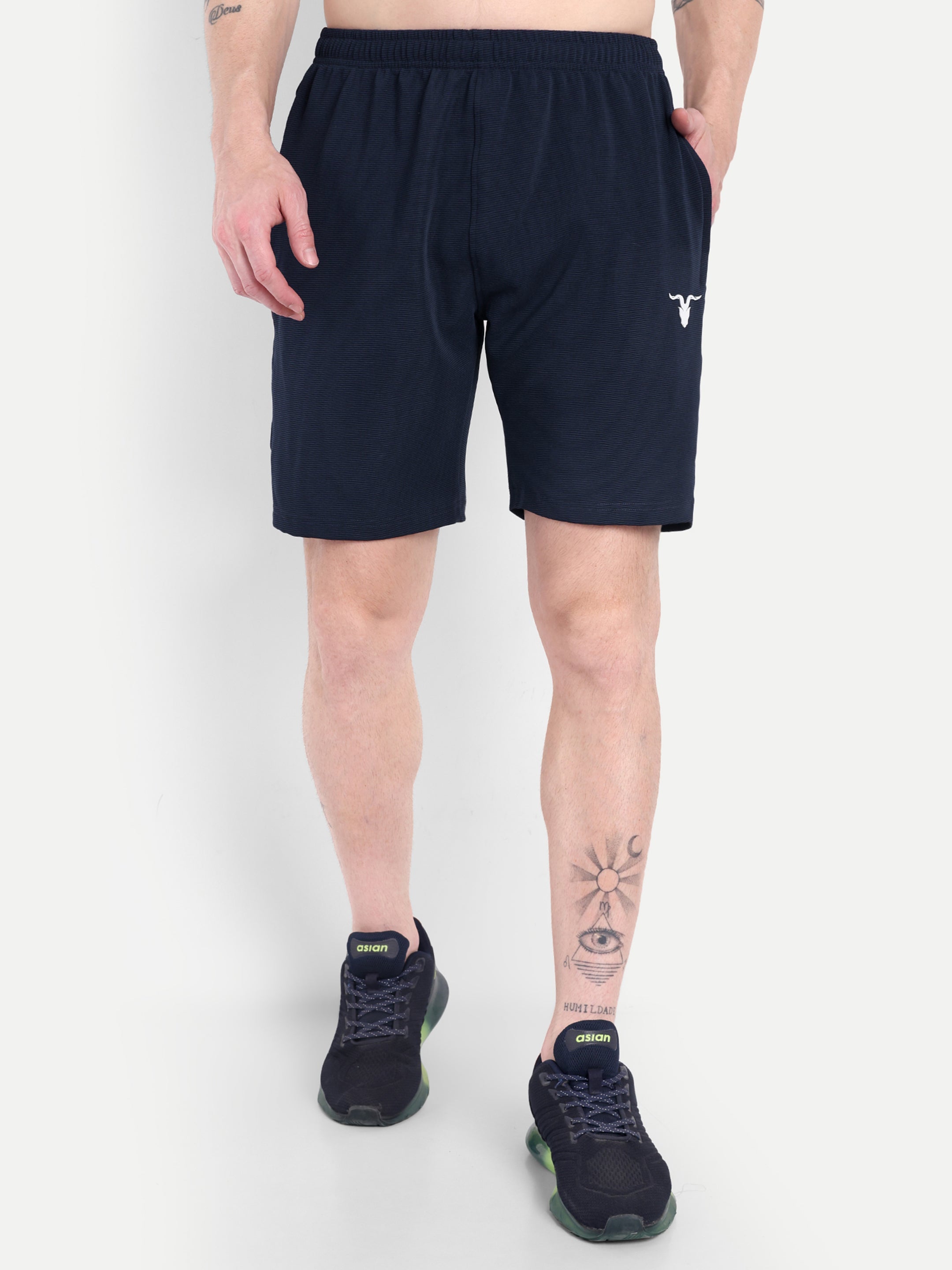Men’s Black Running Shorts – Lightweight & Breathable | BullVibe