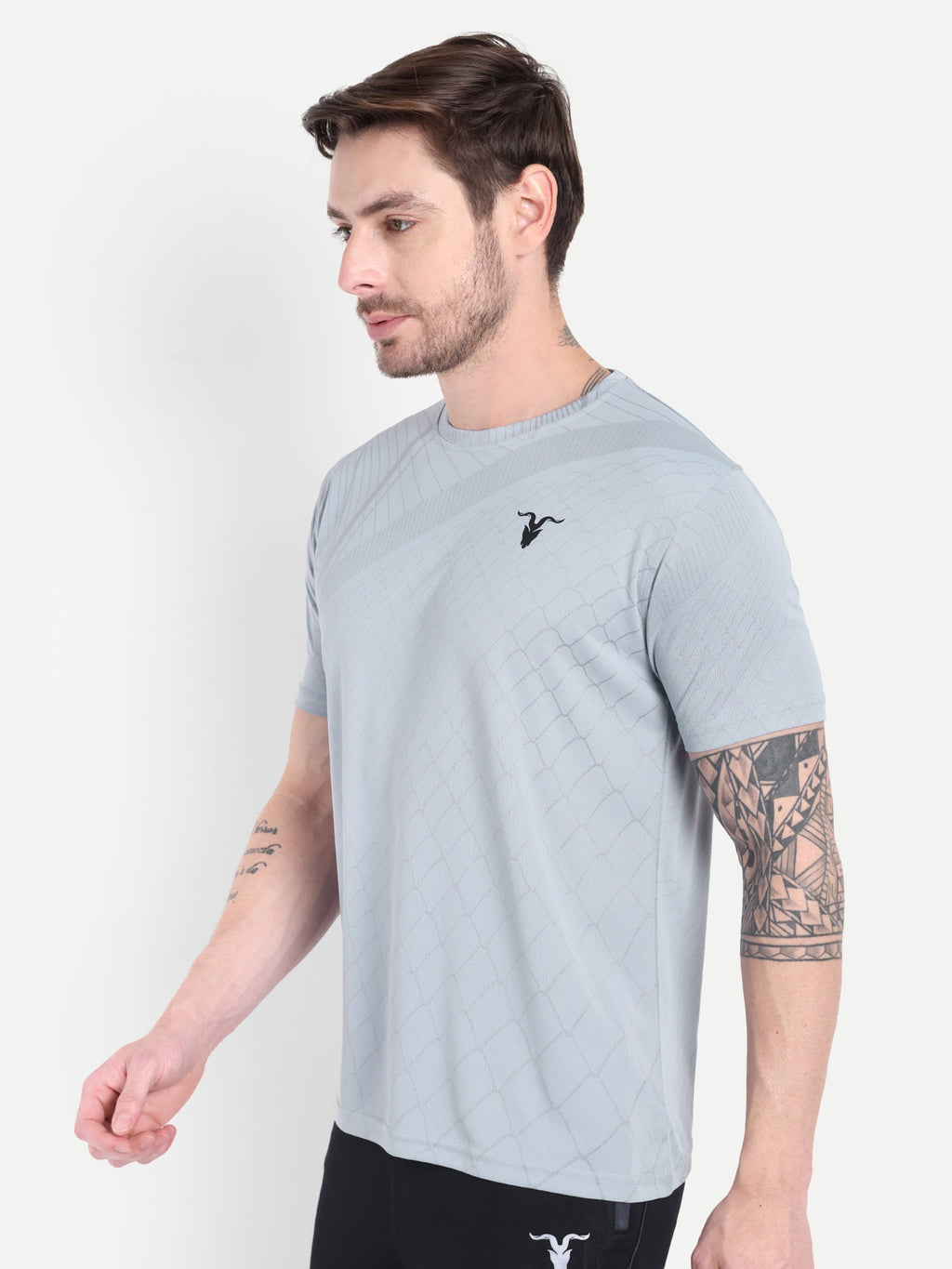 Men’s Regular Fit Gray T-Shirt – Everyday Comfort